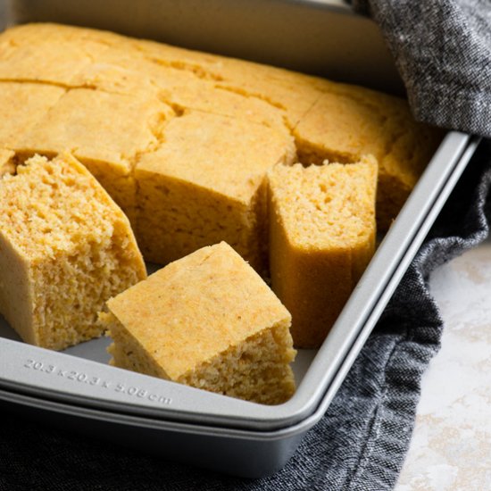 Easy Vegan Cornbread