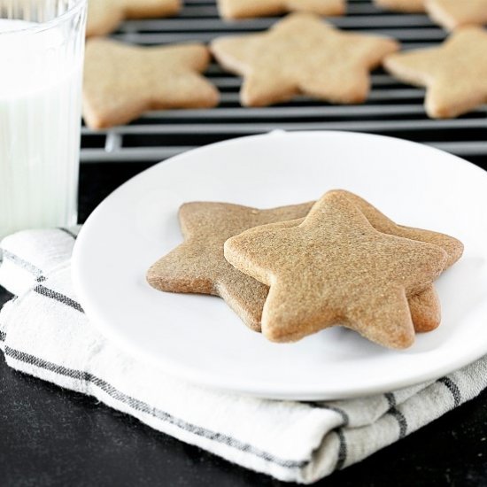 Ginger Star Cookies