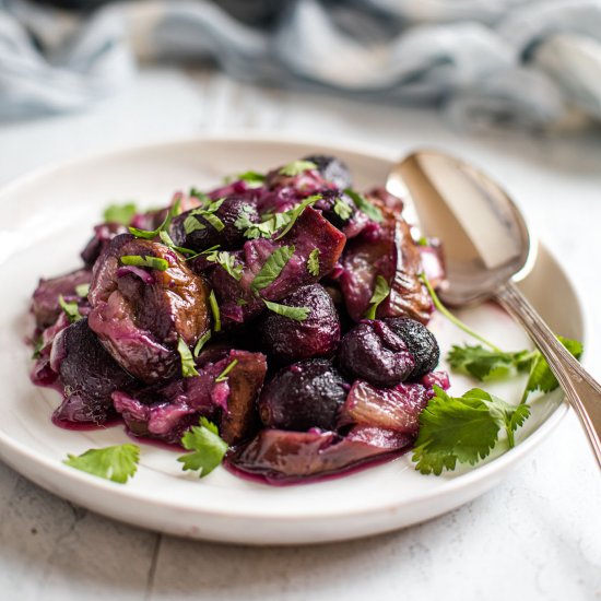 Roasted Eggplant Caponata