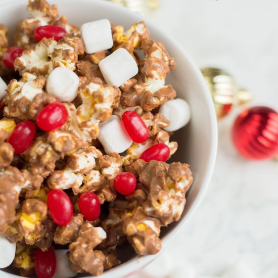 Easy Christmas Popcorn Recipe