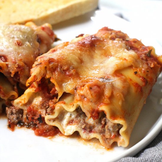 Classic Lasagna Roll Ups