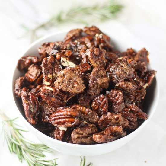 Vegan Candied Pecans