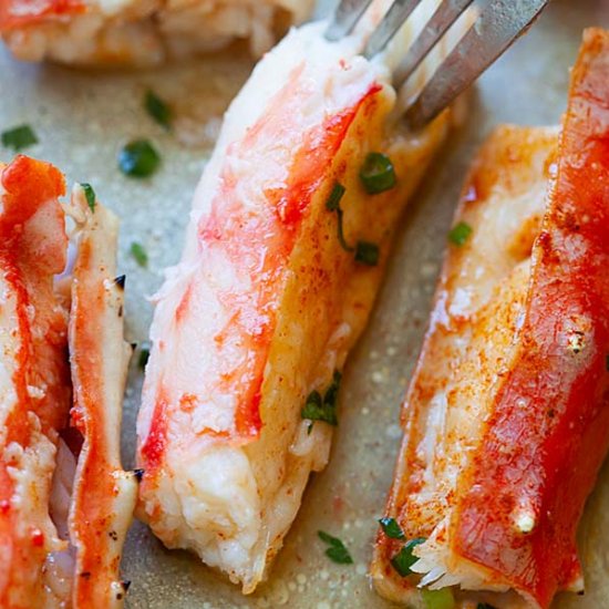 Baked King Crab