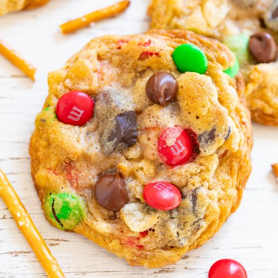 Santa’s Kitchen Sink Cookies