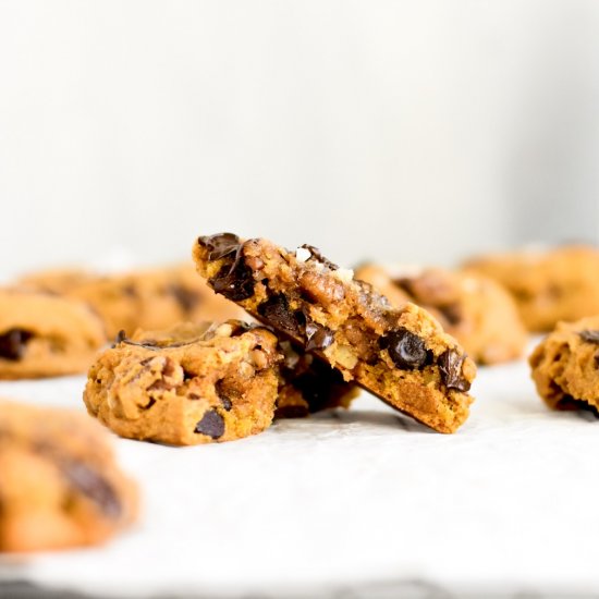 Pumpkin Chocolate Chip Cookies