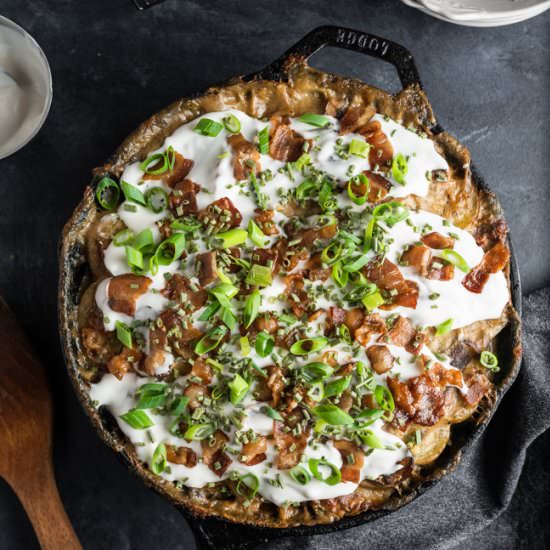 Loaded Scalloped Potatoes (Paleo)