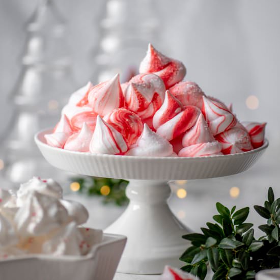 Peppermint Meringues