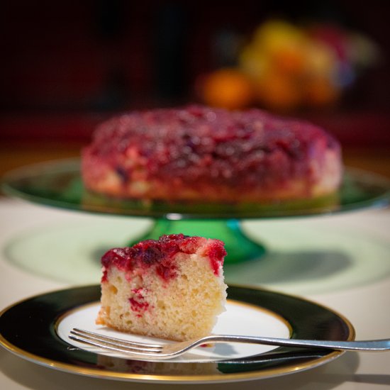 Cranberry Upside-Down Cake