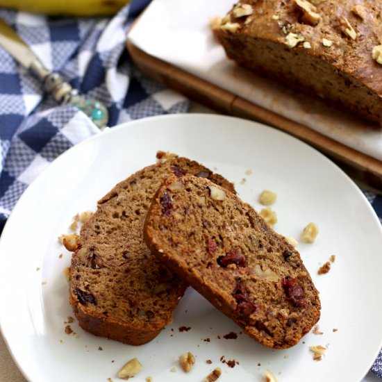 Easy One-Bowl Vegan Banana Bread