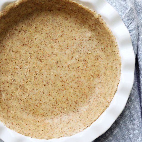 3 Ingredient  Vegan Pie Crust