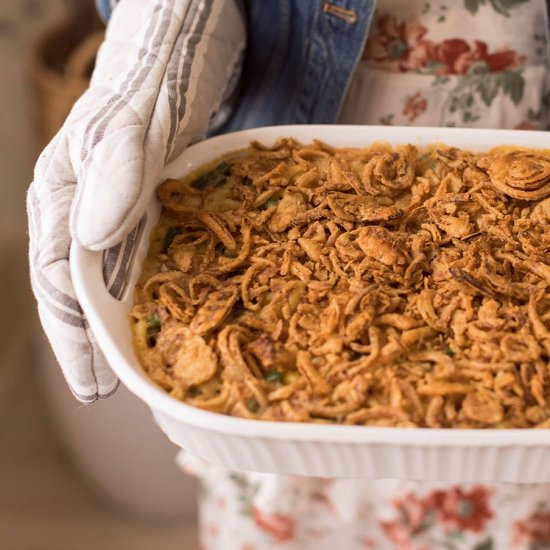 Green Bean Macaroni Casserole