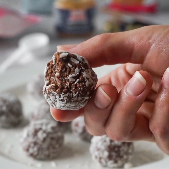 Sugar-free brownie bites