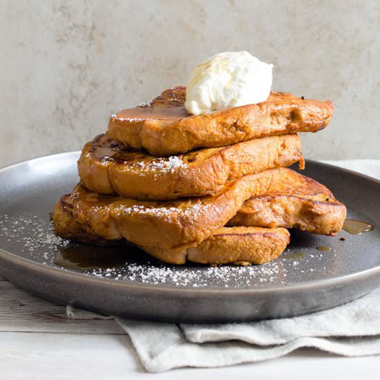 Sweet potato french toast