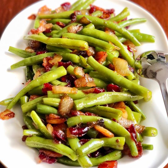 Maple Glazed Green Beans