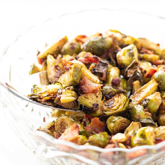 Maple Roasted Brussel Sprouts