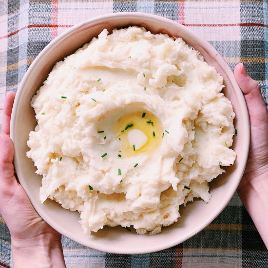 Cream Cheese&Chive Mashed Potatoes