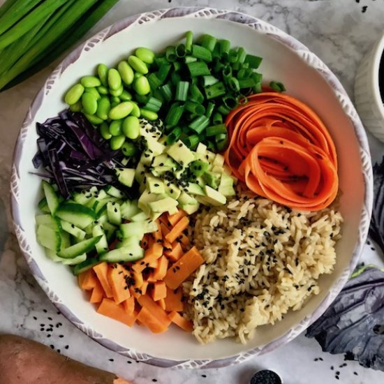 Vegan Sushi Bowl