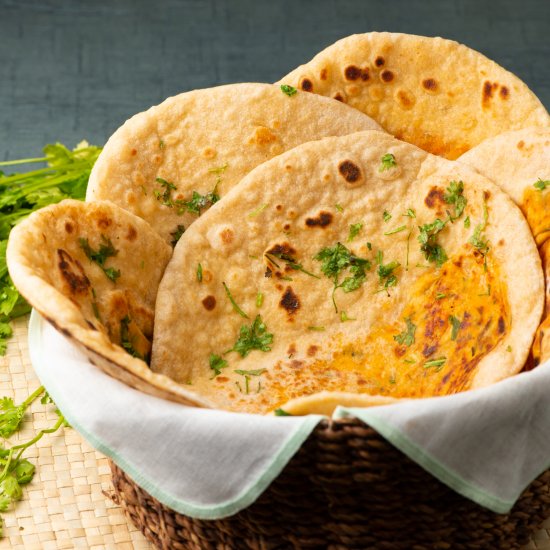 Paneer Kulcha / Stuffed Kulcha