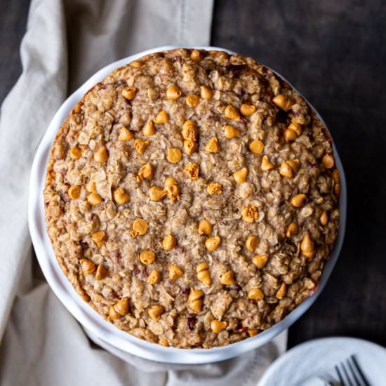 Pumpkin Butterscotch Streusel Cake