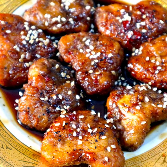 Teriyaki Chicken Hearts