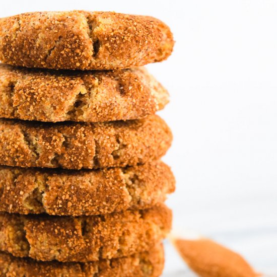 Vegan Snickerdoodle Cookies