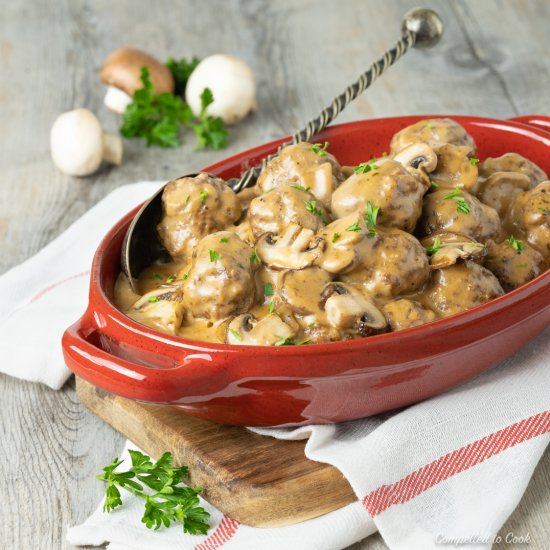 Stroganoff Meatballs