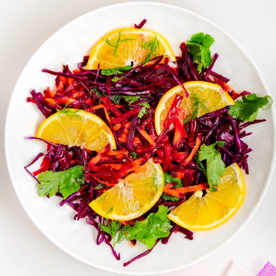 RED CABBAGE RECIPE WITH BEETS