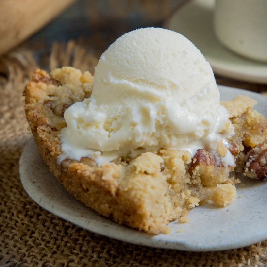 Keto Maple Pecan Blondie