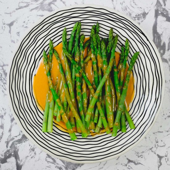 Asparagus with Smoked Alioli