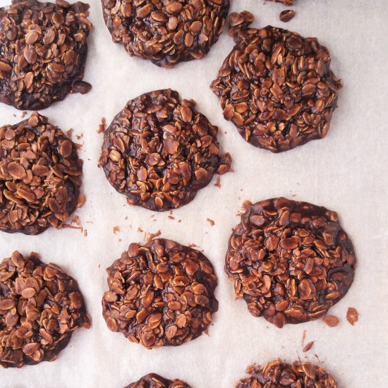 No Bake Oatmeal Cookies