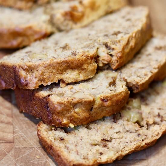 One Bowl Vegan Banana Bread