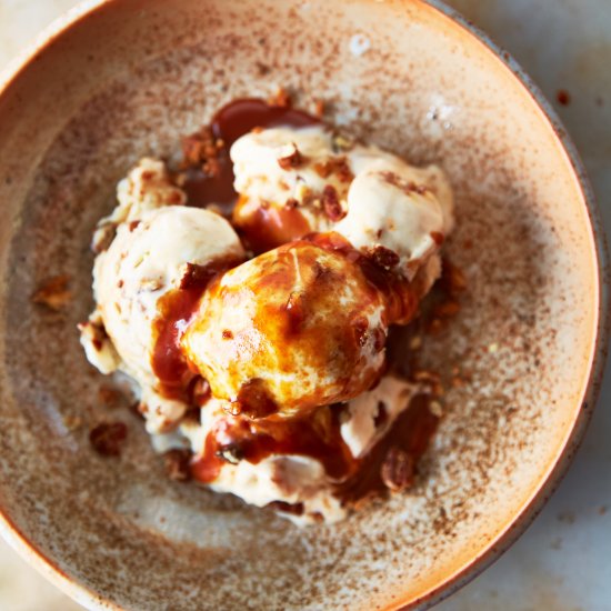 Apple Butter Caramel Ice Cream