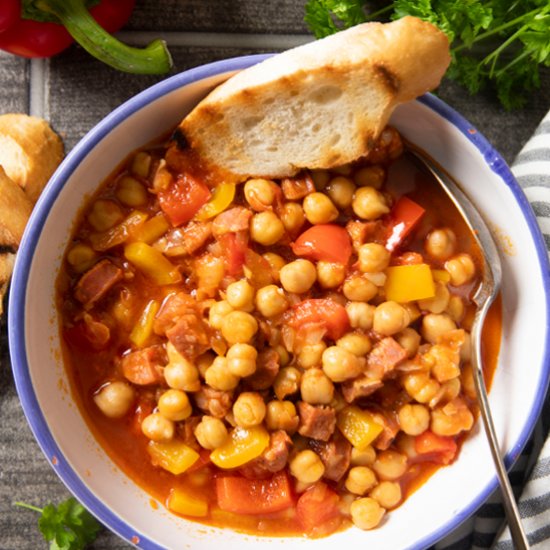 Spanish Chorizo & Chickpea Stew