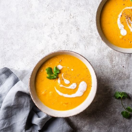 Butternut Squash Curry Soup