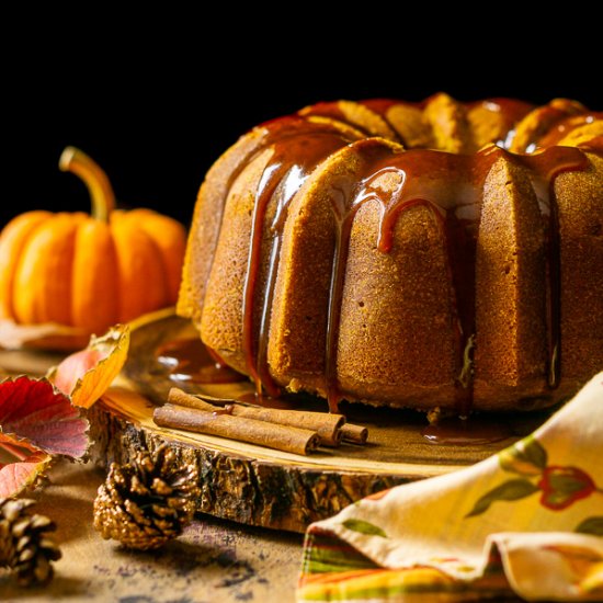 Buttermilk-Pumpkin Pound Cake