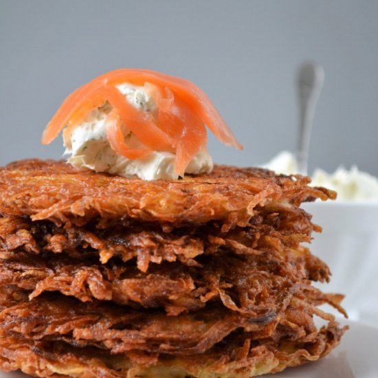 Crispy Potato Latkes