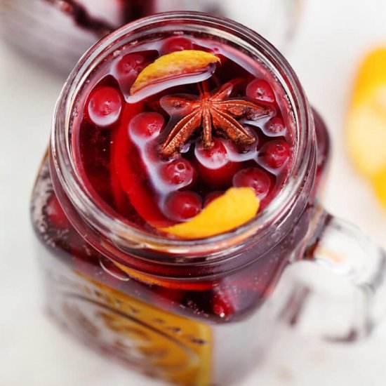 Orange Cranberry Sangria