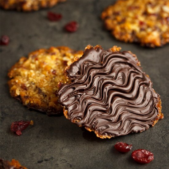 Easy Chocolate Florentines