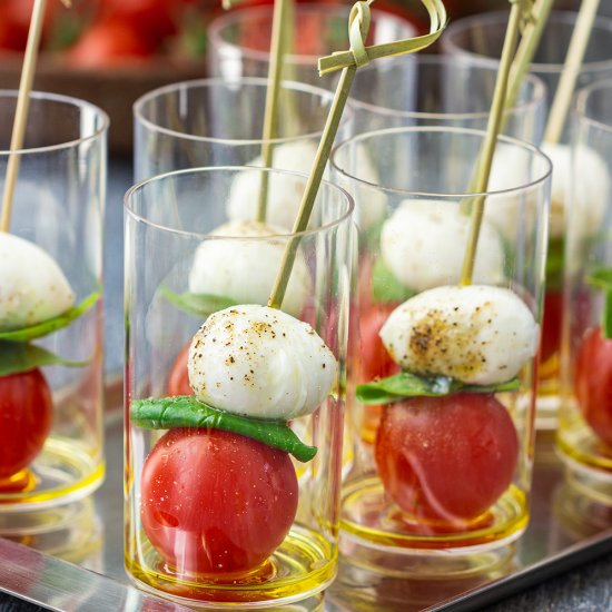 caprese salad bites