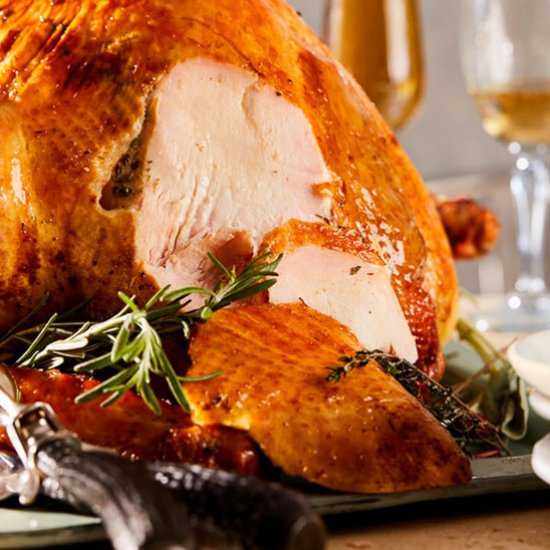 Herb & Salt-Rubbed Dry Brine Turkey