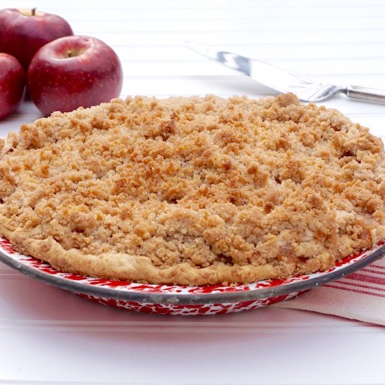 Apple Crumble Pie