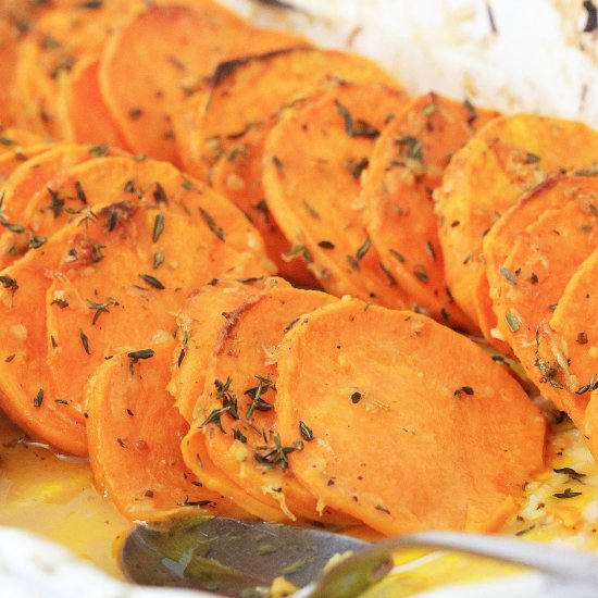 Roasted Sweet Potatoes