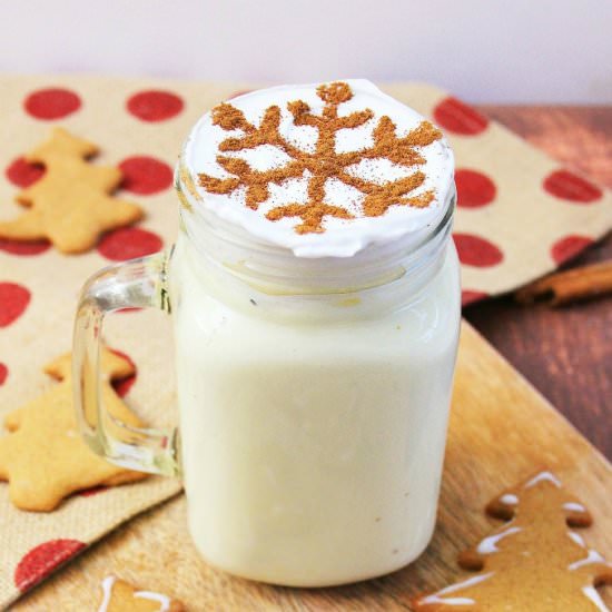 Vanilla Spiced Eggnog