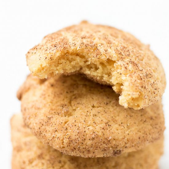 Pumpkin Snickerdoodle Cookies