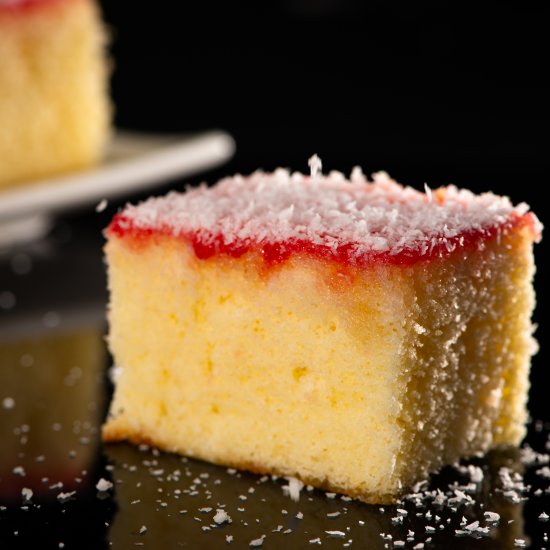 Honey Cake with Coconut Frosting