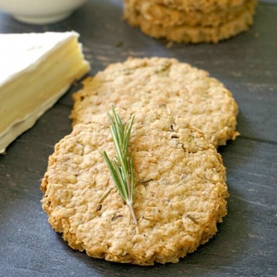 Crispy Oatmeal Cookies