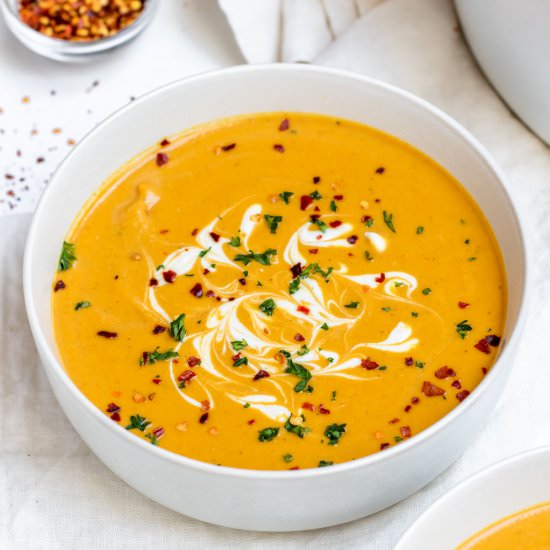 Red Lentil and Carrot Soup