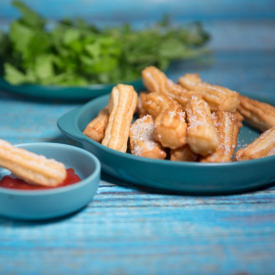 HOMEMADE CHURROS