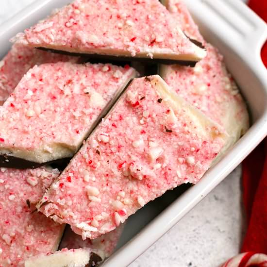 Paleo Vegan Peppermint Bark