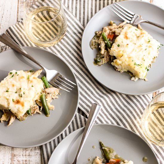 Leftover Turkey Shepherd’s Pie